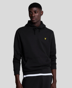 JET BLACK PULLOVER HOODIE