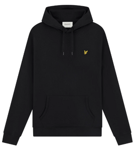 JET BLACK PULLOVER HOODIE