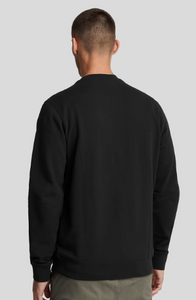 JET BLACK HYBRID SWEATSHIRT