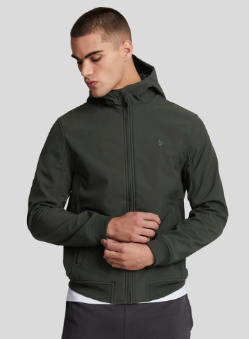 FLEECE BACK SOFTSHELL JACKET