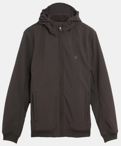 FLEECE BACK SOFTSHELL JACKET